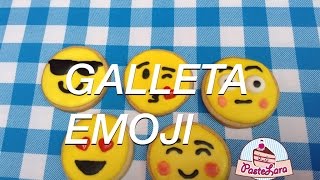 Galletas Emoji 😎😘😳😍😊 galletas de emoticones  Emoji cookies [upl. by Omocaig]