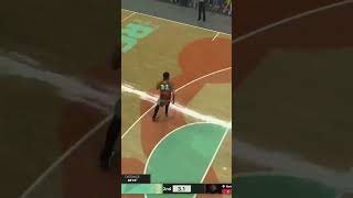 How to make contested 3’s Just take them 76 3 ball  NBA 2K24 Season 8 Mid Range Slasher PG Build [upl. by Groeg]