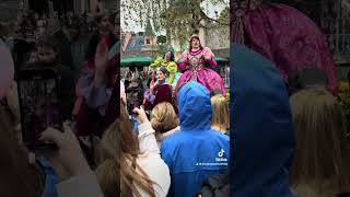 Lady Tremaine with Drizella and Anastasia fyp disneylandparis disney [upl. by Corley730]