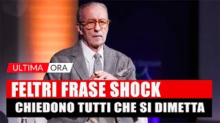 Feltri shock sui ciclisti quotMi piacciono solo quando vengono investitiquot TUTTI CHIEDONO LE DIMISSIONI [upl. by Rastus]