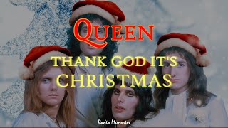 Queen  Thank God its Christmas  subtitulado en español [upl. by Tteragram]