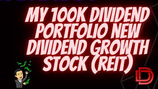 100K Dividend Portfolio My Best Dividend Stocks  REITs  I Prologis Stock PLD Dividend Investing [upl. by Schroth]