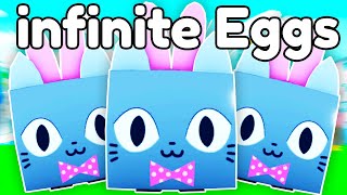 😱NEW INFINITE EASTER EGG GLITCH in Pet Simulator X Roblox [upl. by Nandor216]