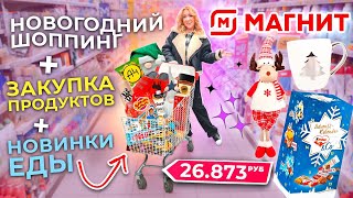 НОВОГОДНИЙ Шоппинг в МАГНИТ💫 Большая Закупка ПРОДУКТОВ и Новинок Еды Скупили ВСЕ на ЧЕРНОЙ ПЯТНИЦЕ [upl. by Arturo843]