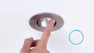 3 Inch Gimbal LED Dimmable Recessed Light with JBox [upl. by Geffner]