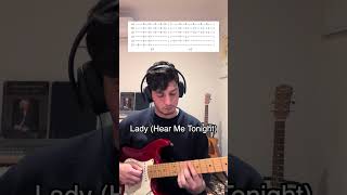 Lady Hear Me Tonight  Modjo guitar lesson [upl. by Arinaid791]