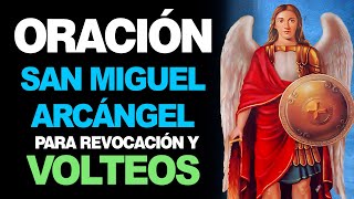 🙏 Poderosa oración a San Miguel Arcángel para la revocación y volteo de brujería 🙇‍♀️ [upl. by Nile]