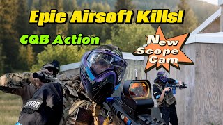 Epic Airsoft Kills CQB Action WScope Cam Black Ops Airsoft Bristol WI [upl. by Sundin]