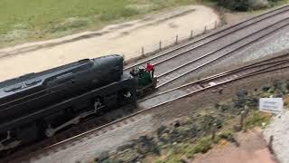 Ho scale Pennsylvania Railroad T1 Duplex vs Gandy Dancer [upl. by Rombert]