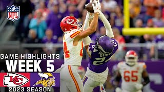 Kansas City Chiefs vs Minnesota Vikings  2023 Week 5 Game Highlights [upl. by Nari482]