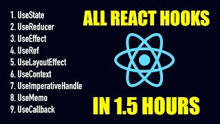 React Hooks Course  All React Hooks Explained [upl. by Merrie]