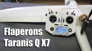 Flaperons  Taranis Q X7 [upl. by Otxis]