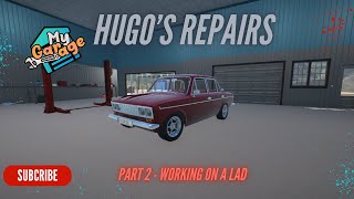 My Garage Part 2  Working on a Lad [upl. by Sihun]