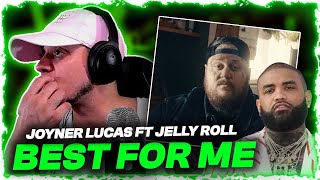 REAL HIPHOP ALL 2024 Joyner Lucas ft Jelly Roll  Best For Me REACTION [upl. by Giles]