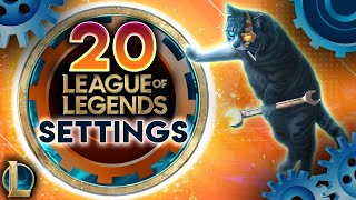 SETTINGS AND HOTKEYS YOU MUST USE TO PLAY BETTER IN LEAGUE [upl. by Adabel874]