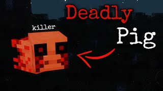 If one pig starts to kill the other pigs of your farm RUN Minecraft Creepypasta [upl. by Bezanson7]