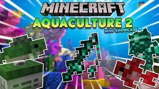 Minecraft  TOP 1 FISHING MOD New Fish Tools and Armor  MORE   Mod Showcase [upl. by Chicky]