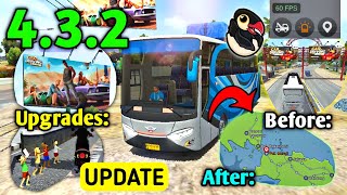 🚚Full Update 432 in Bus Simulator Indonesia by Maleo New Update 🏕  Bus Gameplay [upl. by Lsil]