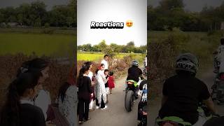 Girls Reaction on Rocket ZX10r beta youtubeshorts viralvideo bikelife superbike zx10r ninja [upl. by Oalsinatse]