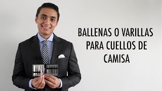 Ballenas o varillas para cuellos de camisa  Humberto Gutiérrez [upl. by Regnig]