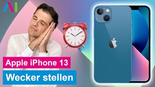 Apple iPhone 13  Wecker stellen •  • 📱1️⃣3️⃣ • ⏰ • [upl. by Hterag]