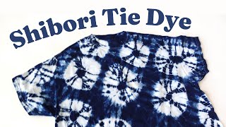 How to Shibori Tie Dye with Indigo [upl. by Anne]