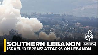 Israel issues evacuation warning as it ‘deepens’ attacks on Lebanon [upl. by Ardnaskela66]