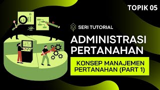 Administrasi Pertanahan 05  Konsep Manajemen Pertanahan Part 1tutorial belajar universitas [upl. by Derian]