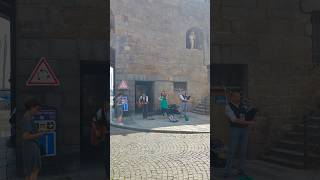 SaintMalo Bretagne France  July 2024 Hot Summer Day  Street Music [upl. by Estrin828]