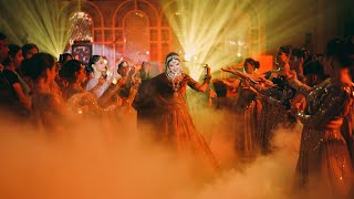 Bridal Entry  Don’t miss this surprise bridal entry  Sab ki baaratein ayi dance [upl. by Rekyr]