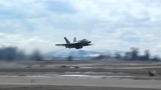 Sweet F18 Roll after takeoff [upl. by Enitsenre116]