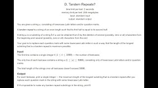 D Tandem Repeats Educational Codeforces Round 163 Rated for Div 2 DP Hindi Solution [upl. by Isbella]