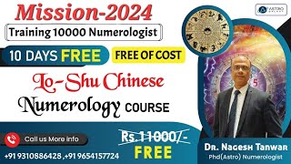 Free LoShu Grid Chinese Numerology course Day 02  Free Numerology course  Pythagoras Numerology [upl. by Noiek991]