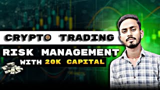 20k Capital Risk Management Crypto Trading  LOT Size Calculation bitcointrading [upl. by Ahseinod]