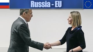 On Federica Mogherini’s visit to Russia [upl. by Yoj]