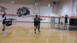 Volleyball Setters Drill Short Short Long [upl. by Isteb]