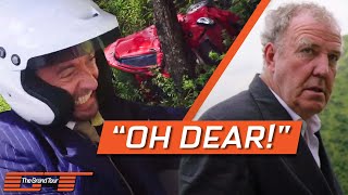 Richard Hammonds Chinese Hill Climb Crash in ThreeWheeled Car  The Grand Tour [upl. by Ibrek]