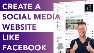 How To Make A Social Media Website Like Facebook With WordPress amp BuddyBoss [upl. by Gosnell]