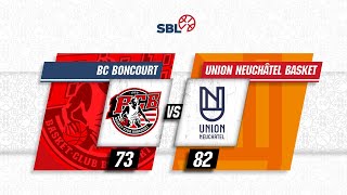 BC Boncourt vs Union Neuchâtel Basket  Game Highlights [upl. by Elvia]