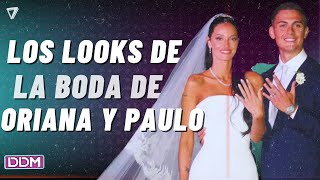 😎Los MEJORES LOOKS de la gran boda de ORIANA SABATINI Y PAULO DYBALA [upl. by Stuppy]