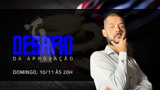 Aulão Desafio da Aprovação 1011 às 20h [upl. by Suiraj]