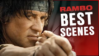 Rambo Truck Chase EXTENDED Scene  Rambo First Blood [upl. by Mani]