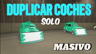 NUEVO  DUPLICAR COCHES EN GTA 5 ONLINE  SOLO  MONEY GLITCH  PLACAS LIMPIAS [upl. by Ike215]