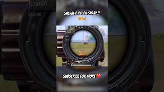 How To Spray Like A Pro No Recoil Guidebgmi pubg pubgmobile gaming shortsfeed shorts [upl. by Lonni]