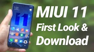 MIUI 11 Leaked Beta First Look  Download amp Features [upl. by Eltsirhc287]