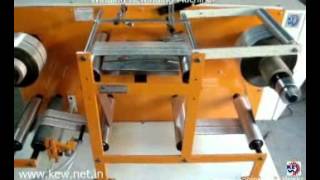 KEW Doctoring Rewinding Machine Winder Rewinder Machine [upl. by Asserak]