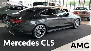 Mercedes CLS 350d 4M AMG package 2019  first in depth review in 4K [upl. by Stich97]