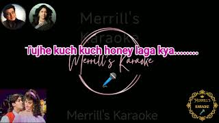 Nishchaiy 1992 Dekho Dekho Tum karaoke with lyrics [upl. by Tterab]