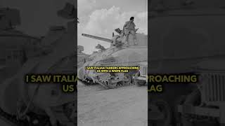 How were Italian soldiers remembered by British tankers shorts [upl. by Vilma]