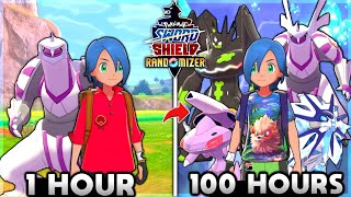 Only Legendarys  Pokemon Sword amp Shield Randomizer 100 Hours Gameplay  Only Legendary Challenge [upl. by Kenyon]